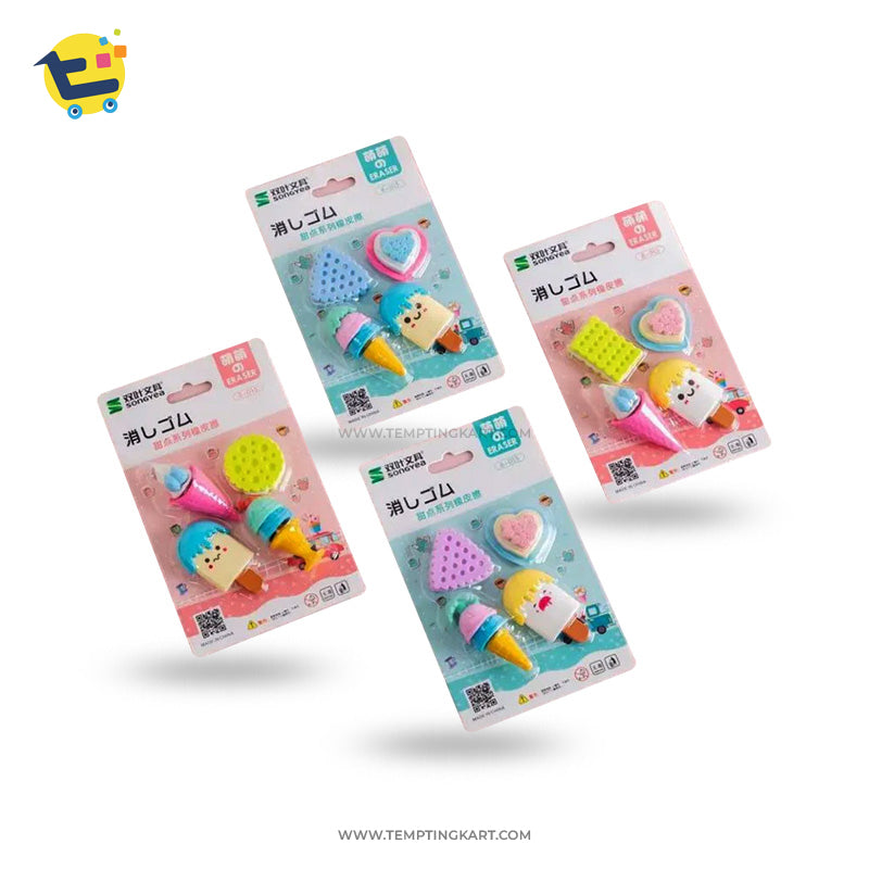 Food Shaped Eraser