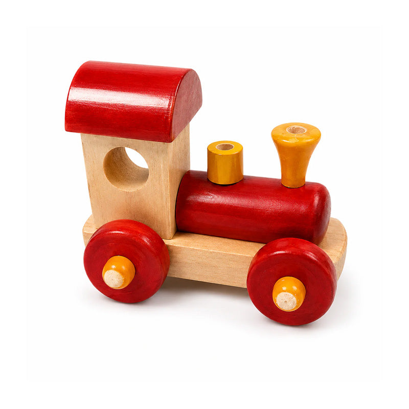 Wooden Train Engine Toy | Handmade Wooden Train Toy for Kids | Channapatna Toys