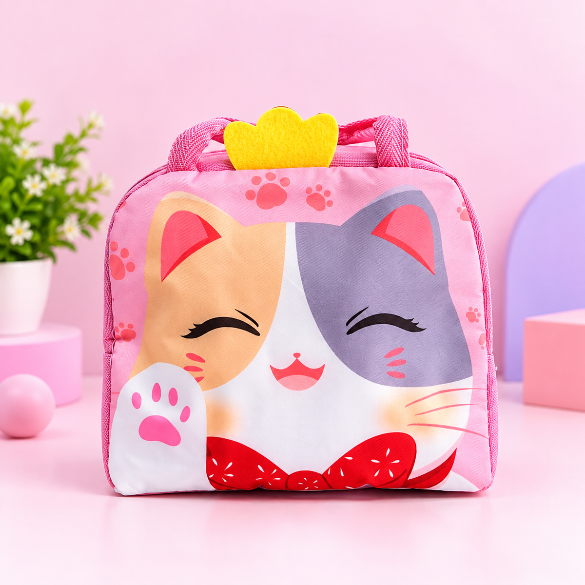 Tiffin Bag | Animal 3D Design Lunch Bag for Kids