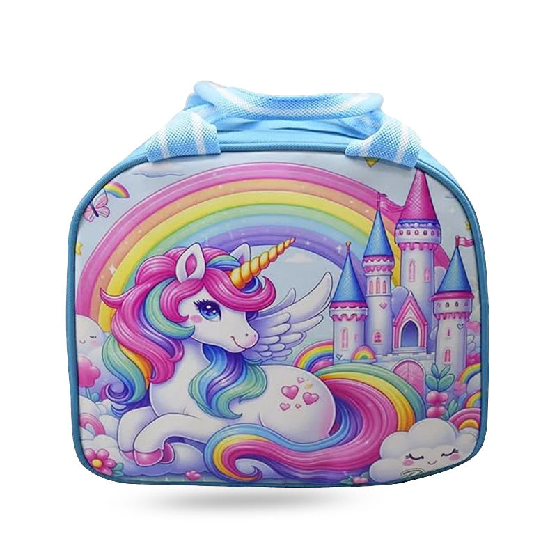 Blue Unicorn Lunch Bag for Kids | Lunch Bag | Tiffin Bag