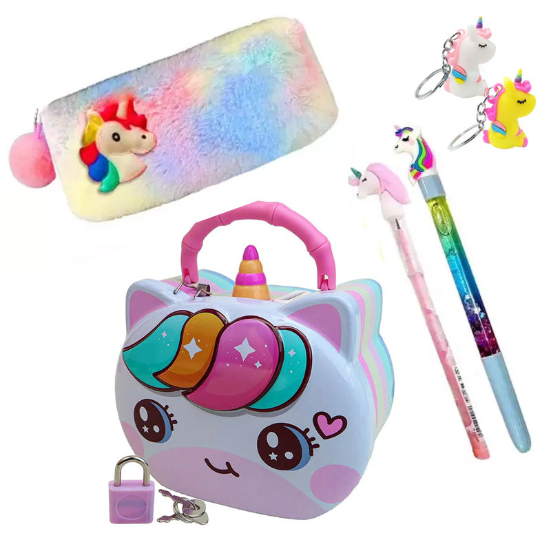 Unicorn Stationery and Accessories Combo 