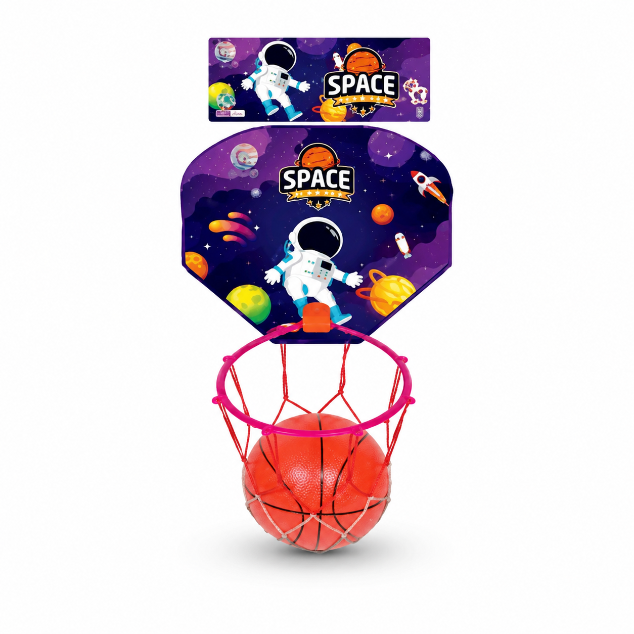 Basketball Hoop Toy Set for Kids with Ball – Indoor Mini Basketball Game