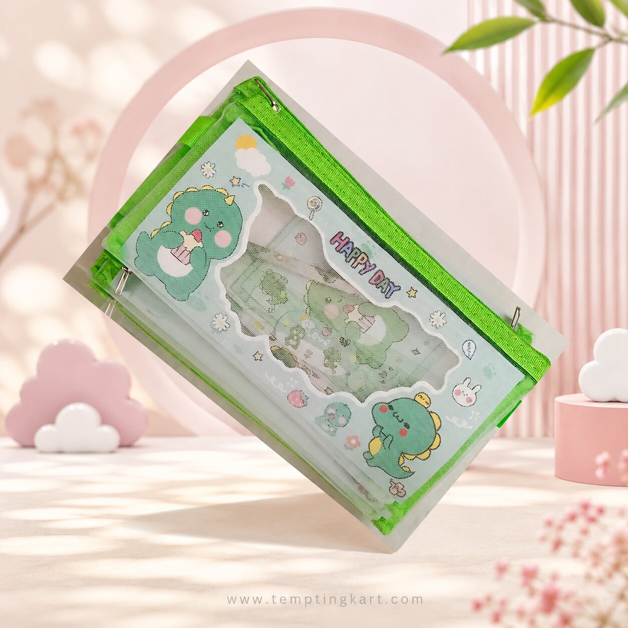 Unicorn Stationery gift Set Combo Zipper Pouch