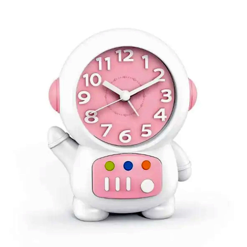 Astronaut Alarm Clock with Table Lamp – Home Decor & Kids Study Light