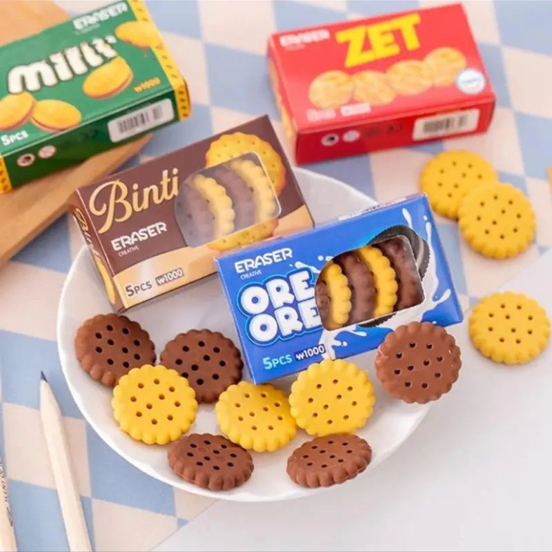 Erasers | Cookies Shape Erasers for Kids