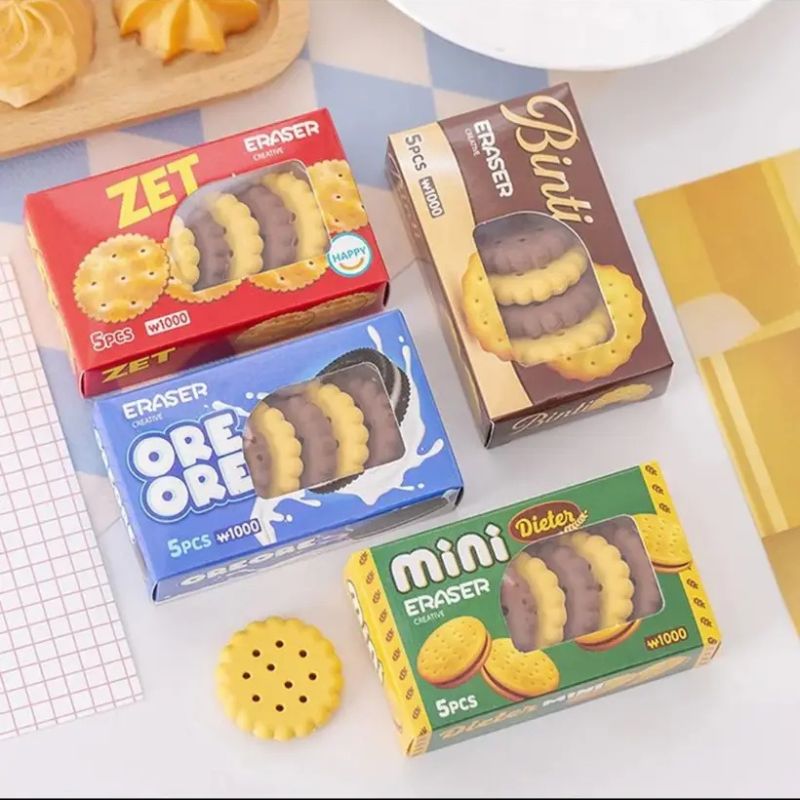 Erasers | Cookies Shape Erasers for Kids