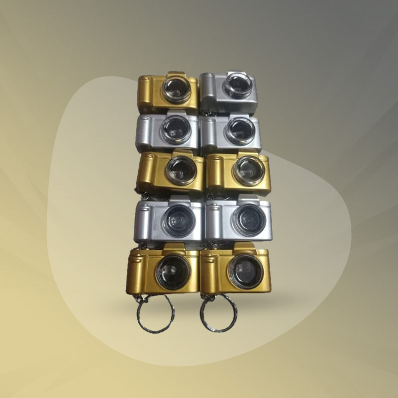 Camera Toy Keychain Multicolor
