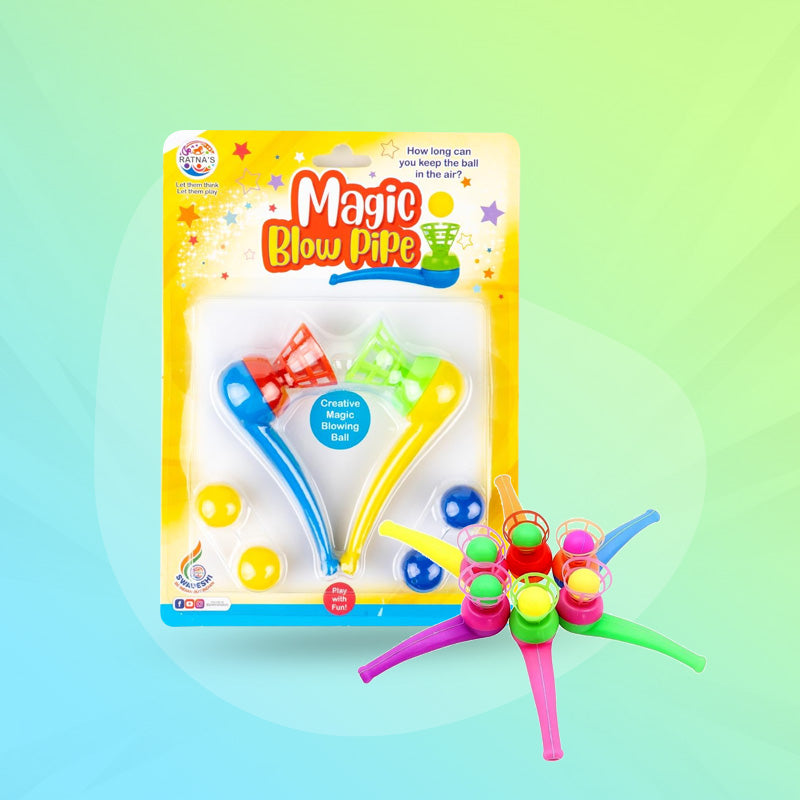 Classic Fun Skill Blow Ball Game