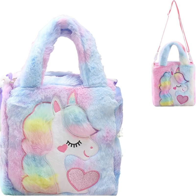 Colorful Unicorn Bag Combo For Girls