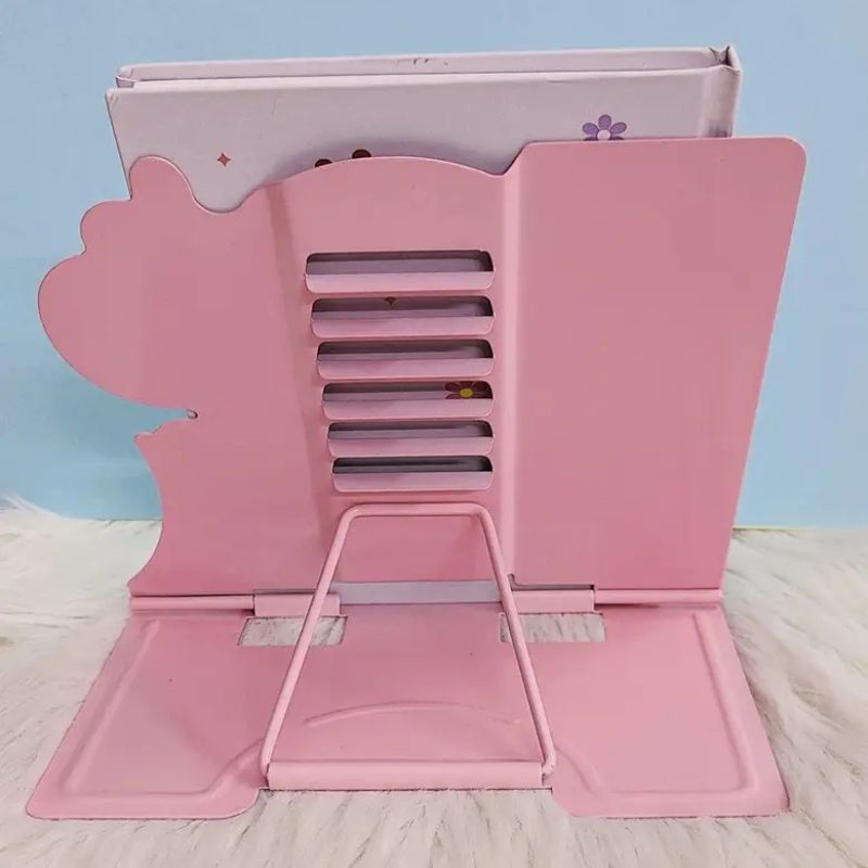 Colorful Unicorn Book Stand for Reading and Homework
