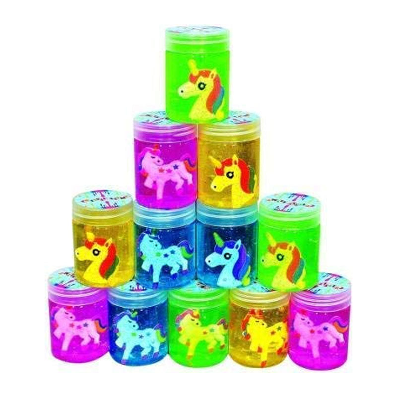 Colorful Unicorn Slime Pack