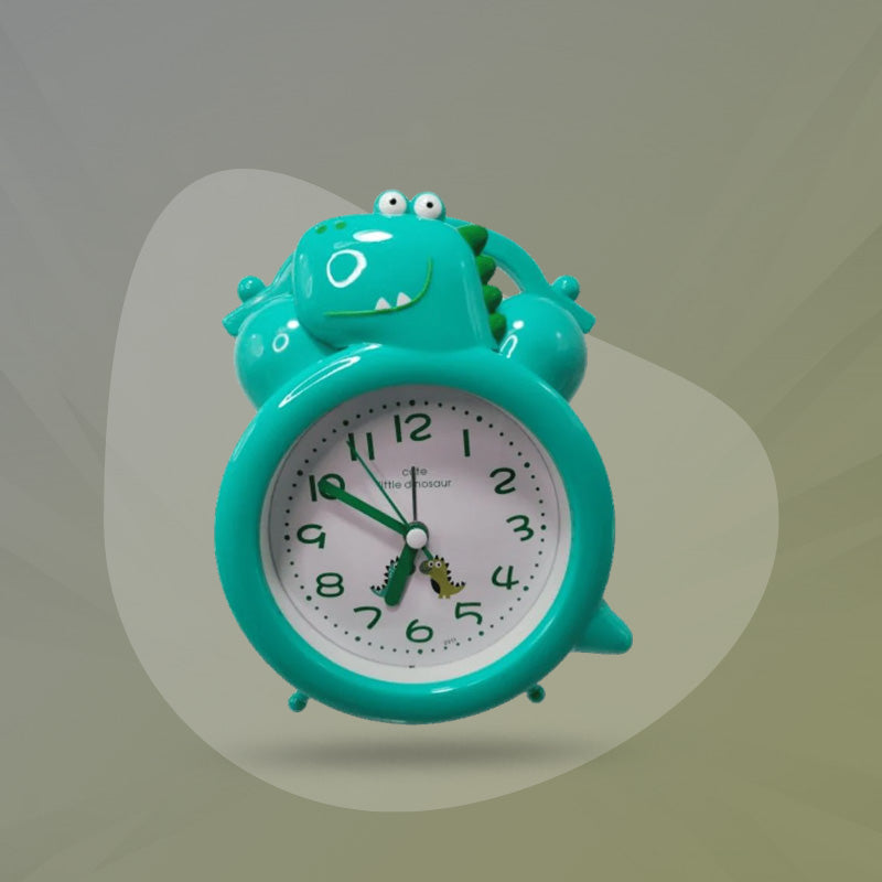 Cartoon Character Twin Bell Alarm Clock for Kids & Students