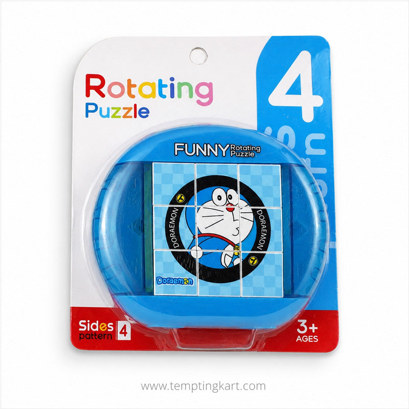 Unicorn/Doraeman Rotating Puzzle Toy for Kids – Funny Cube Puzzle Brain Game