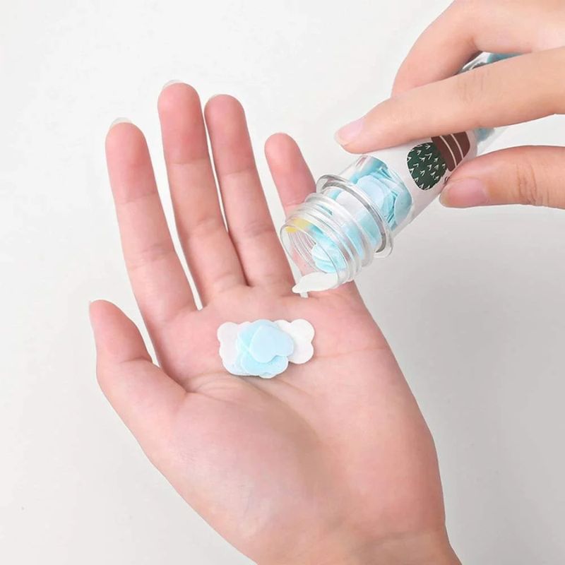 Mini Paper Soap Tubes – Travel Set of 1, Flavoured & Portable