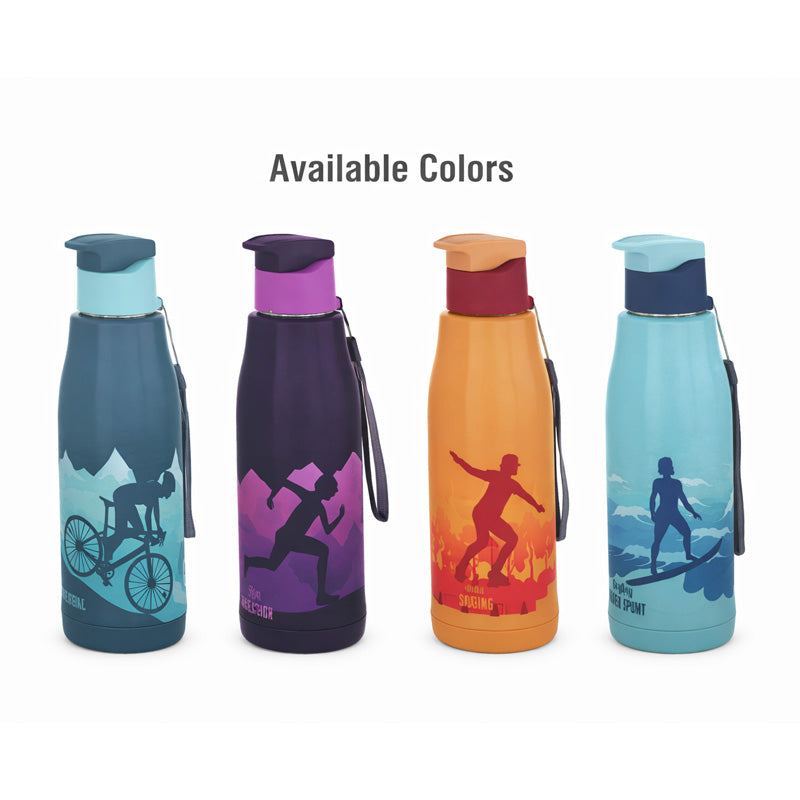 Froce 600 BPA Free Insulated Steel Bottle for Hot & Cold Drinks(Random Color)