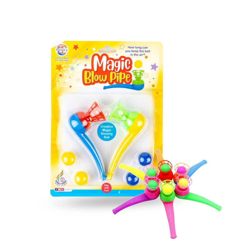Fun Skill Blow Ball Game