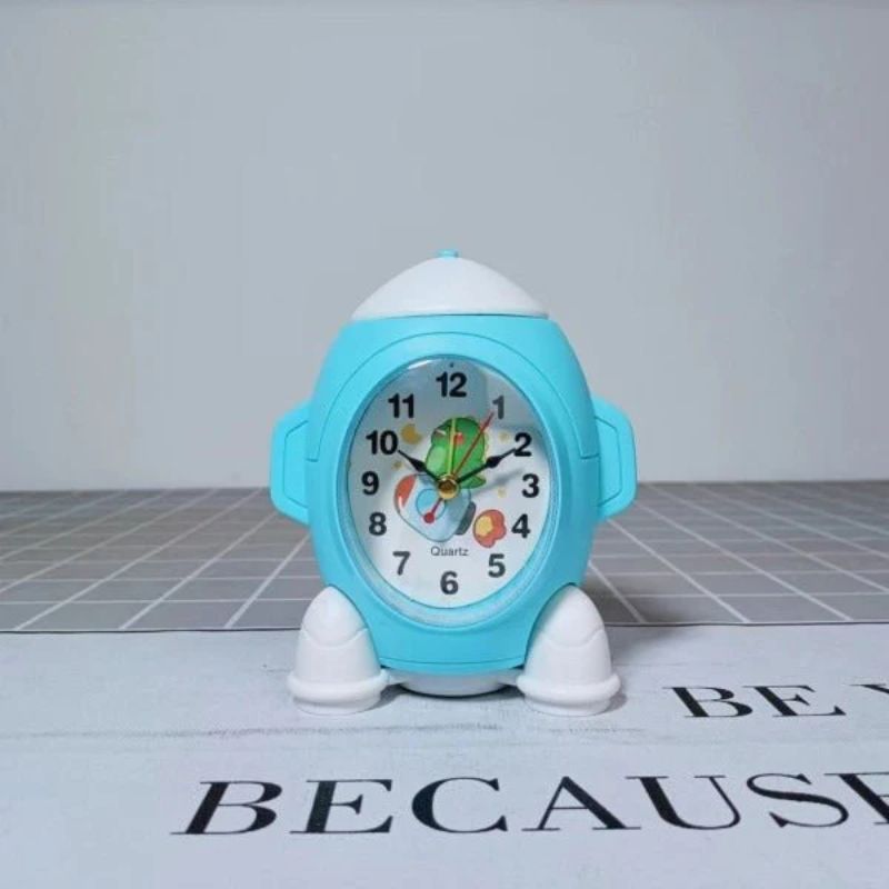 Rocket-Shaped Alarm Clock – Fun Wake-Up Clock for Kids & Students