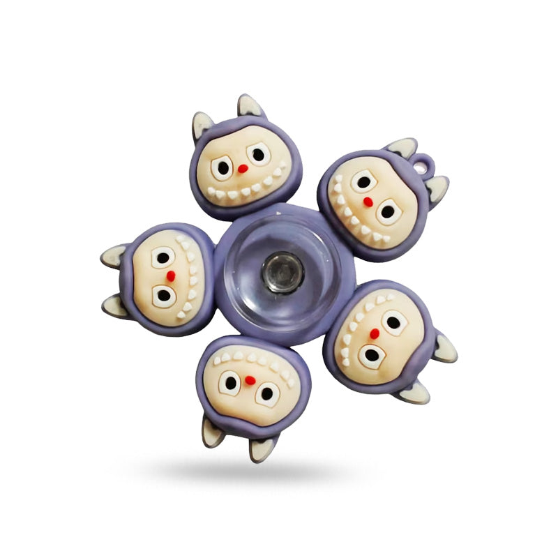 Face Changing Spinning Keychain – Fun Fidget Accessory