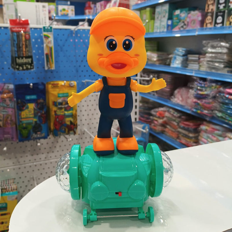Funny Duck Balanced Vehicle Toy with 5D Lights & Music – Dancing Duck Toy for Kids (3+ Years)