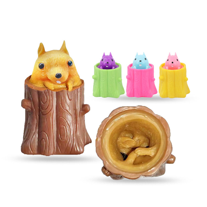 Funny Squeeze Squirrel Toy