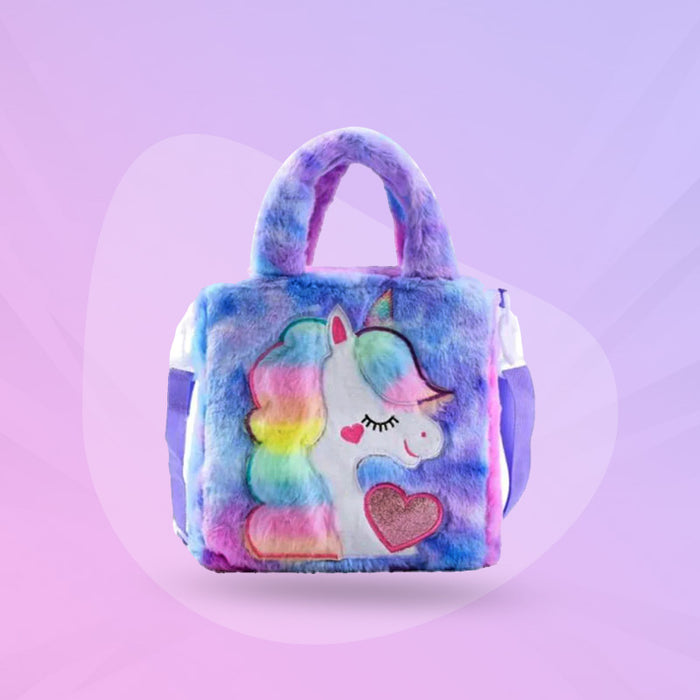 Unicorn Soft Handbag for Girls