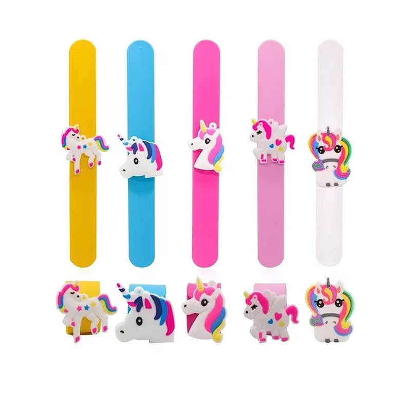 Multicolor Unicorn Slap Bands for Kids (Pack of 1)
