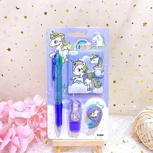 Unicorn Mini Stationery Kit Combo for Kids