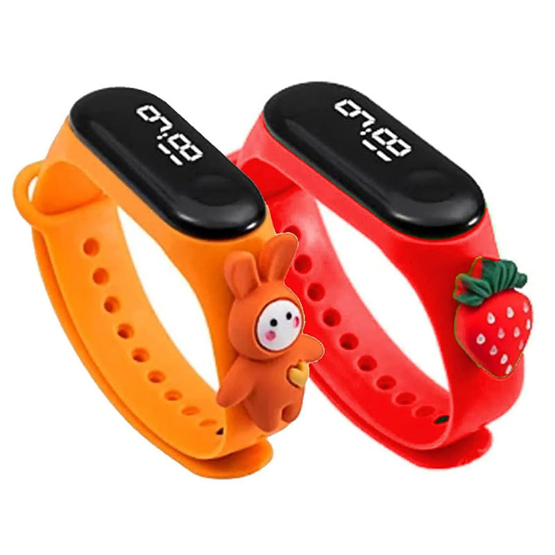 LED Kids Watches for Boys & Girls (Pack of 9)