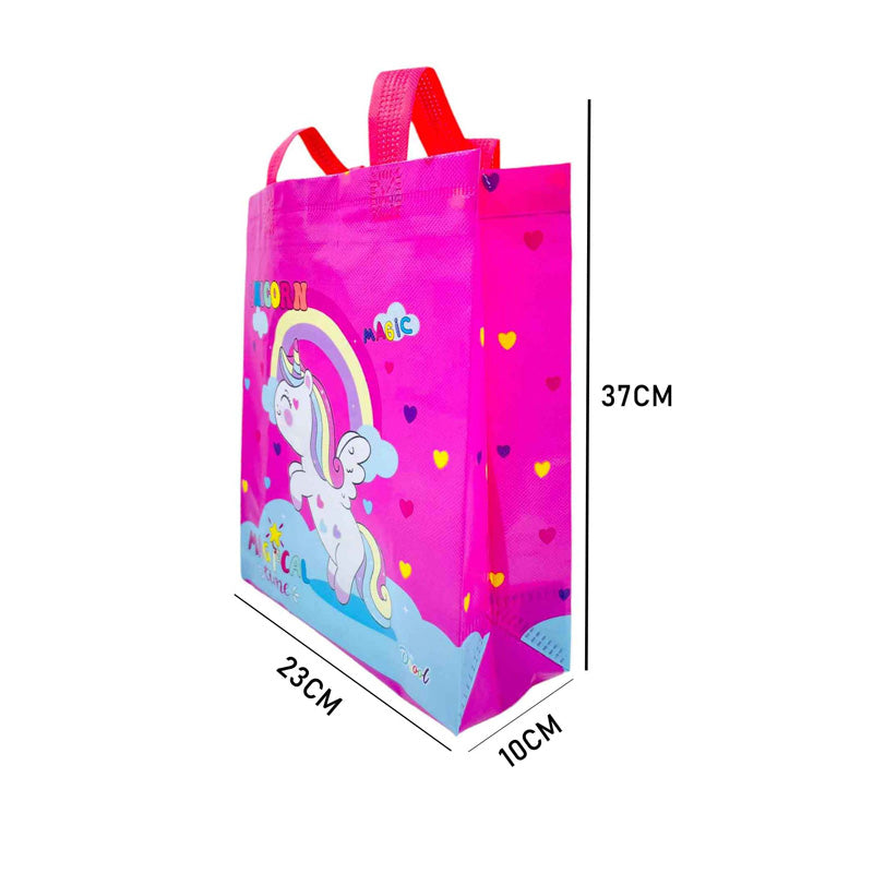 Multipurpose Unicorn Carry Bags for Kids (Pack of 10)