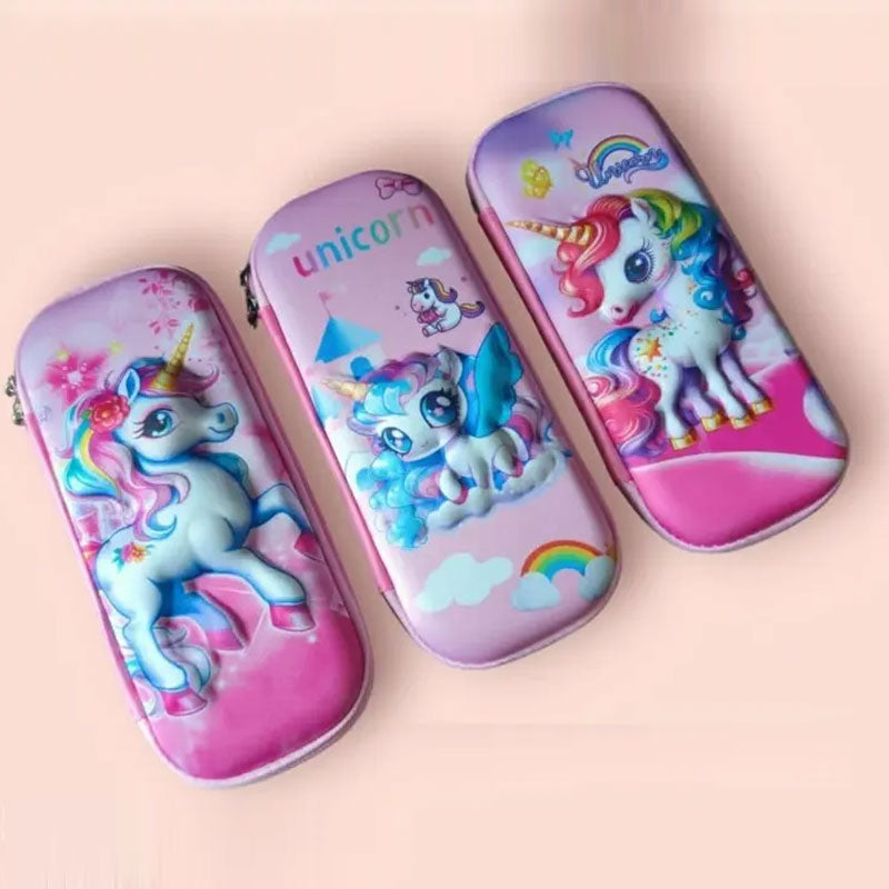 Pencil Case | 3D Unicorn Pencil Case for Girls