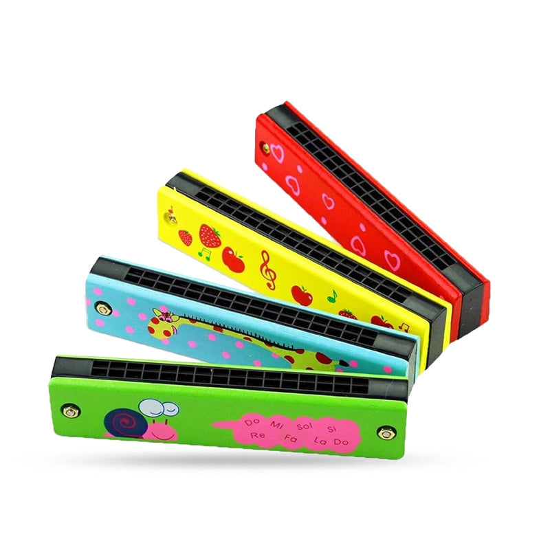 Wooden Mouth Organ for Kids | Musical Toy Harmonica – Best Birthday Gift & Return Gift for Children