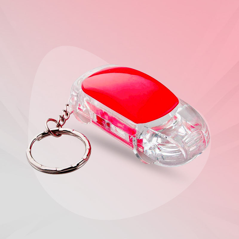 Kids Multicolor Flashing Car Keychains
