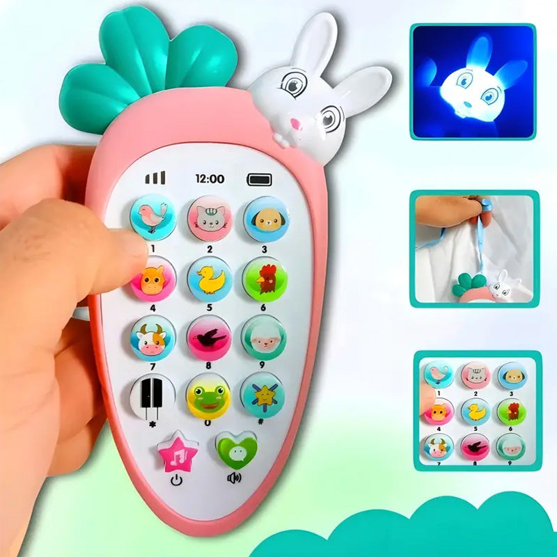 Kids Musical Toy Phone with Lights & Sounds – Educational Learning Mobile Toy for Toddlers (Age 2+)