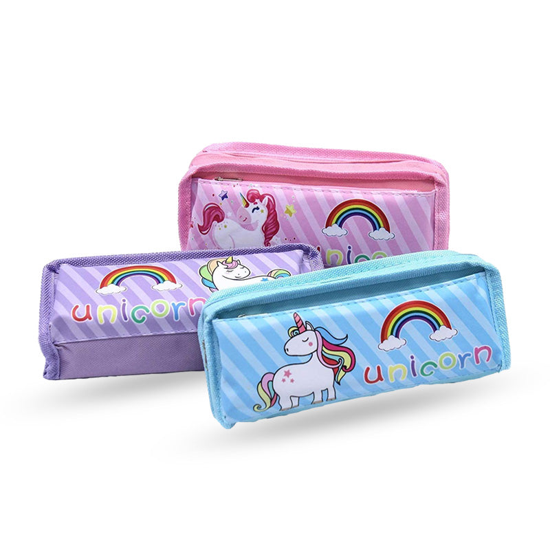 Kids Pen Pencil Case With Double Zip