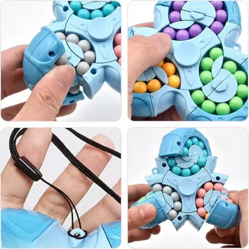 Magical Bean Fidget Spinner Puzzle Toy– Stress & Anxiety Relief