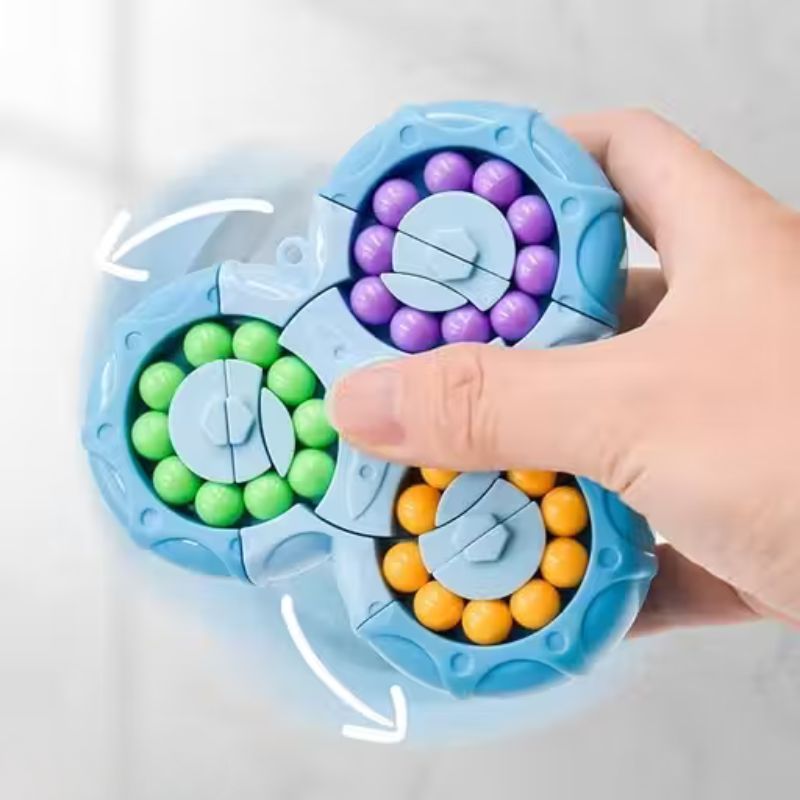 Magical Bean Fidget Spinner Puzzle Toy– Stress & Anxiety Relief