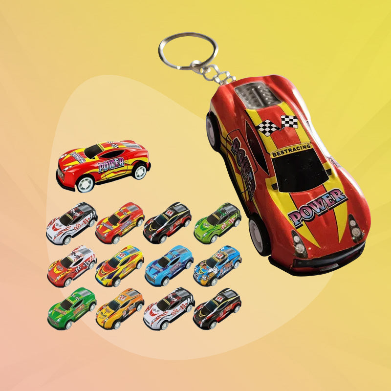 Mini Car Shaped Key Chains for Kids – Birthday Gifts & Return Gifts