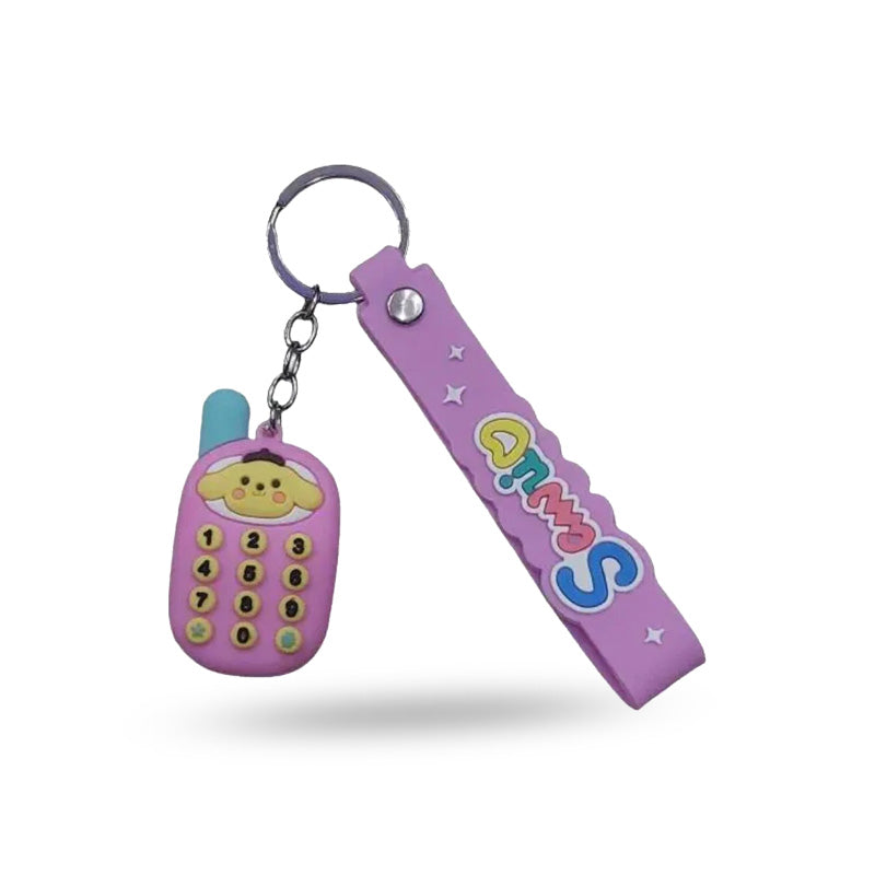Mini Mobile Phone Shaped Key Chain