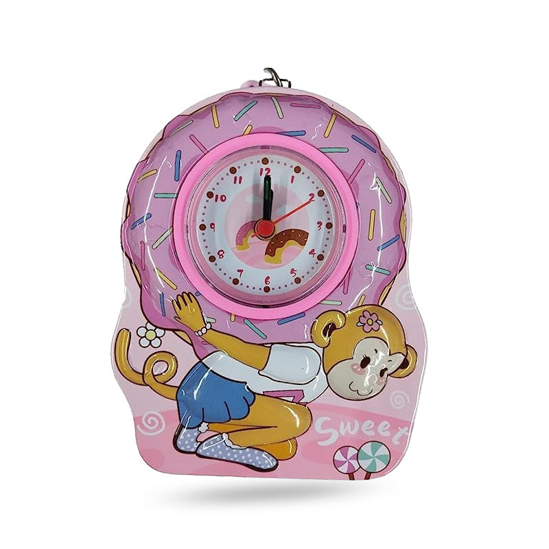 Alarm Clock | Monkey Piggy Bank with Table Alarm Clock