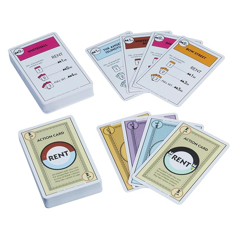 Monopoly Deal Card Game – Fast Dealing Family Card Game for Kids & Adults