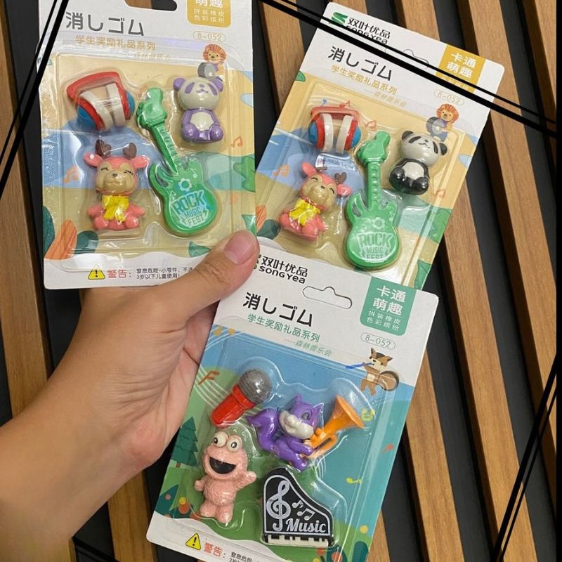 Erasers | Music Theme Erasers for Kids