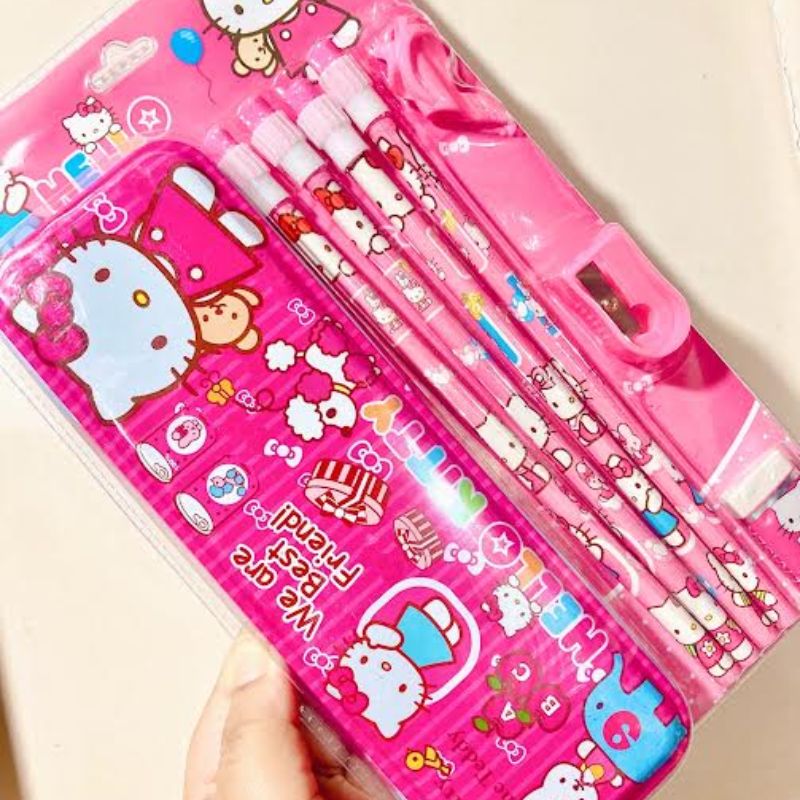 Stationery Set | Cartoon Themed Stationery Gift Set for Kids (Pack of 1)