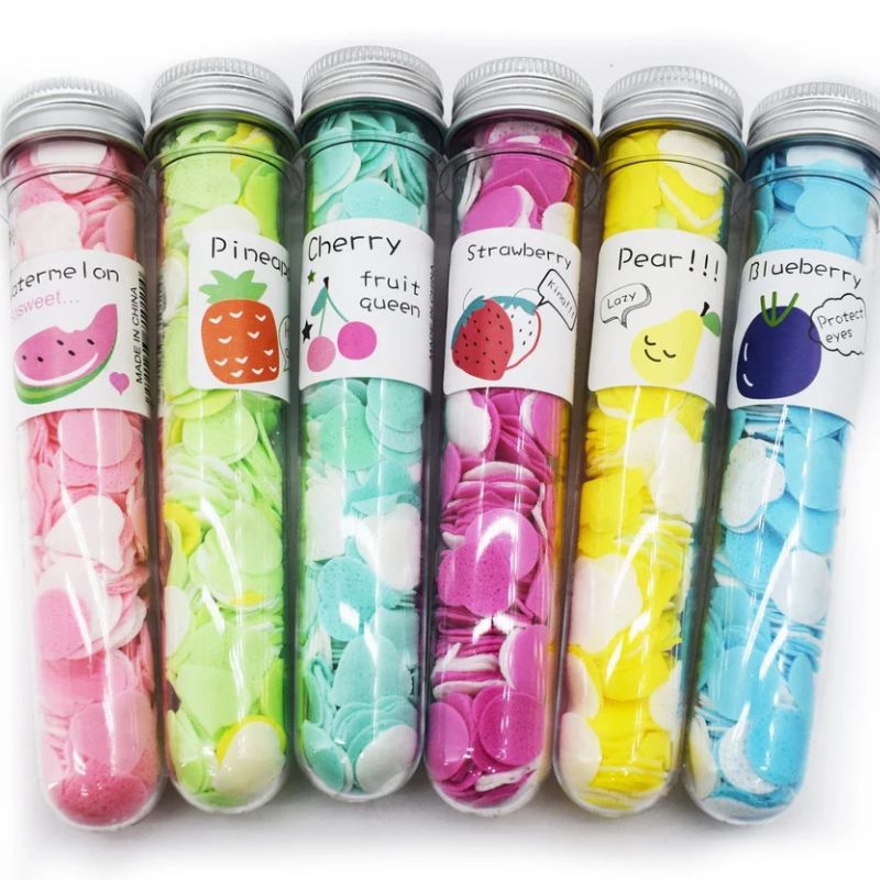 Mini Paper Soap Tubes – Travel Set of 1, Flavoured & Portable
