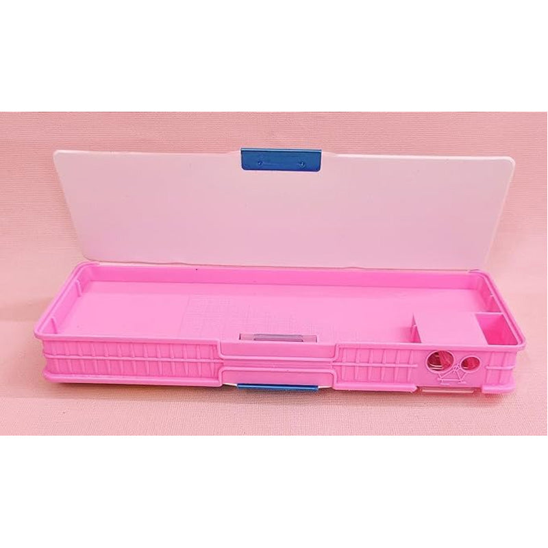 Pencil Box | Plastic Multifunctional Lock Pencil Box for Kids