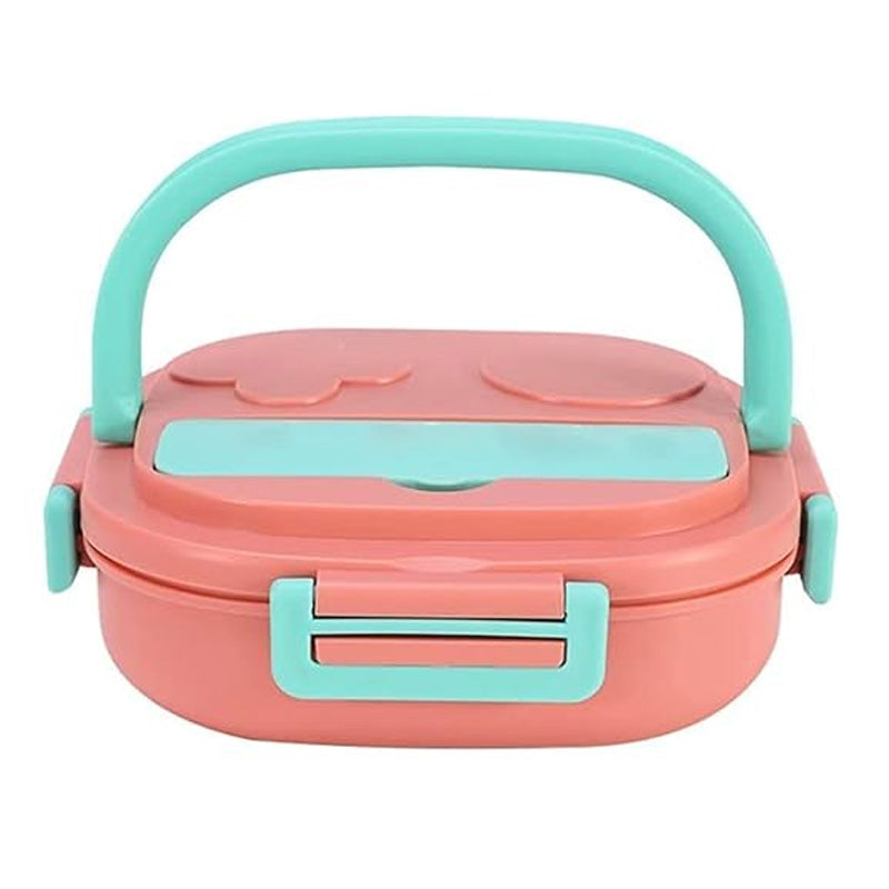 TEDEMEI 3-Compartment Stainless Steel Lunch Box with Spoon | Leakproof Bento Meal Container