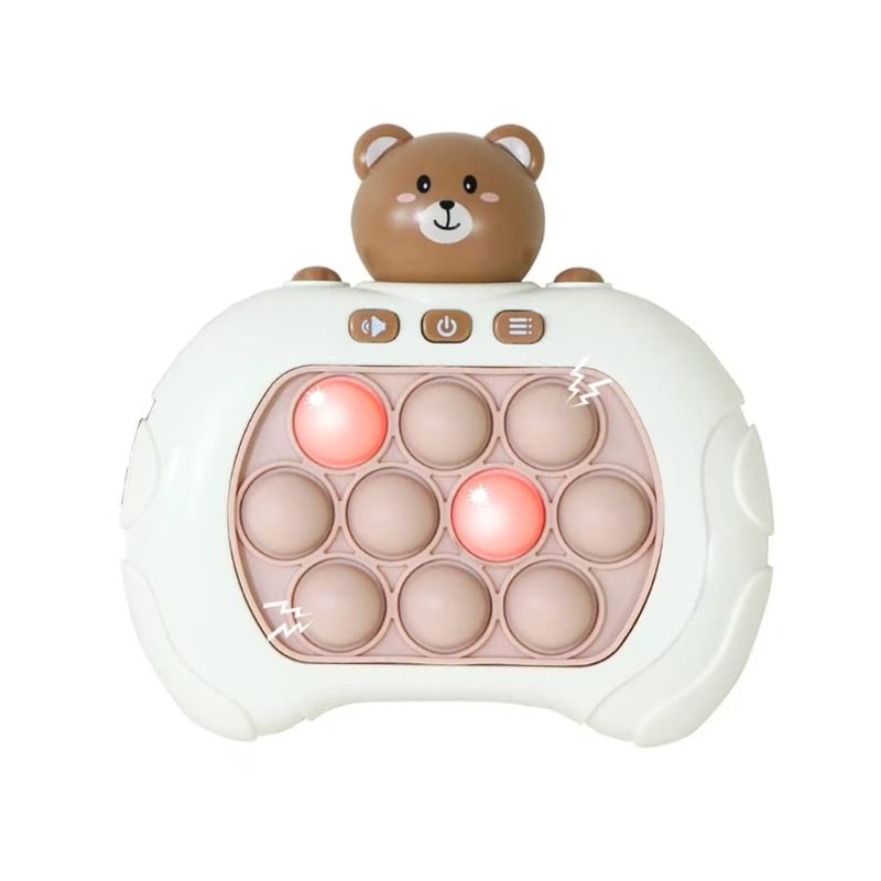 Rubber Round Game Popet – Fun and Reflex Toy