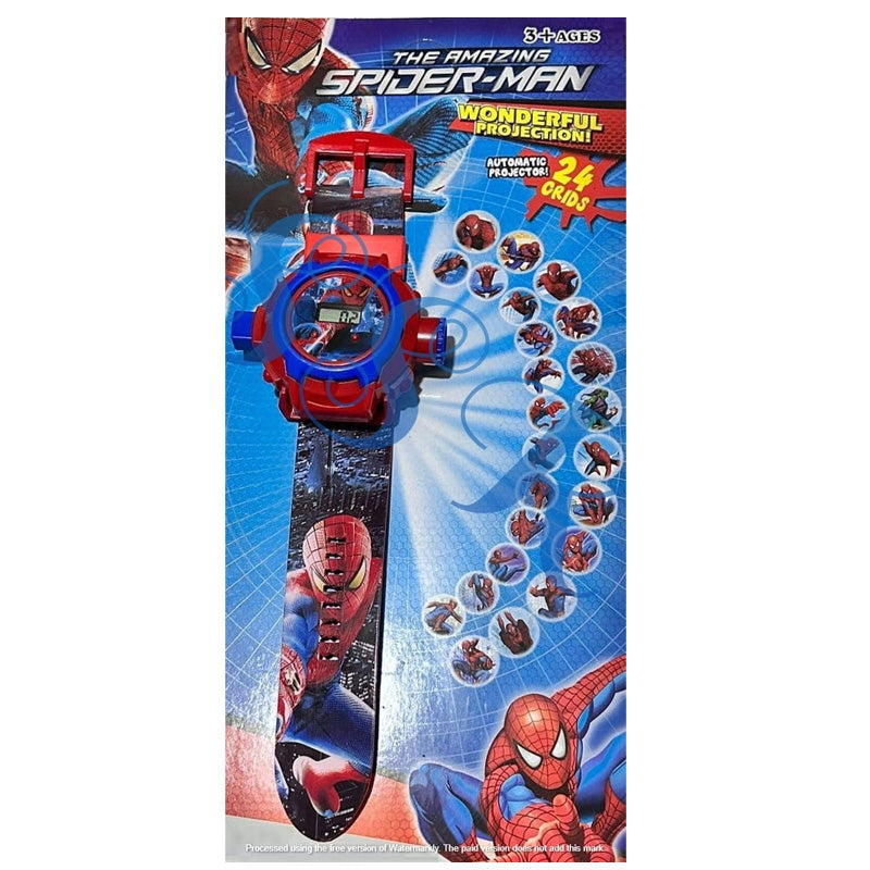 Spider Man Projector Watch for Kids