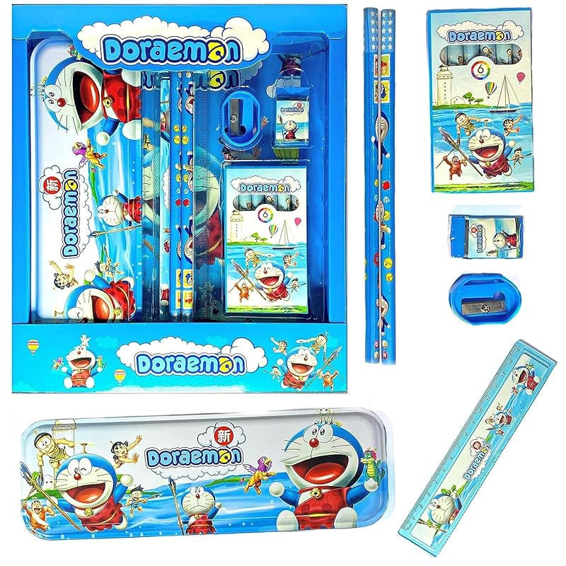 School Stationary Set for Kids | Pencil Box Stationary Set