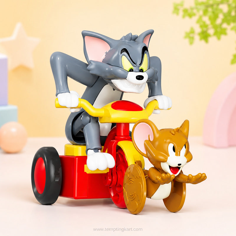 TOM and JERRY Showpiece – Cute Dashboard Decorative Toy for Car, Home & Office