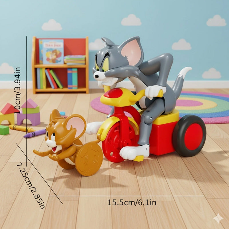TOM and JERRY Showpiece – Cute Dashboard Decorative Toy for Car, Home & Office